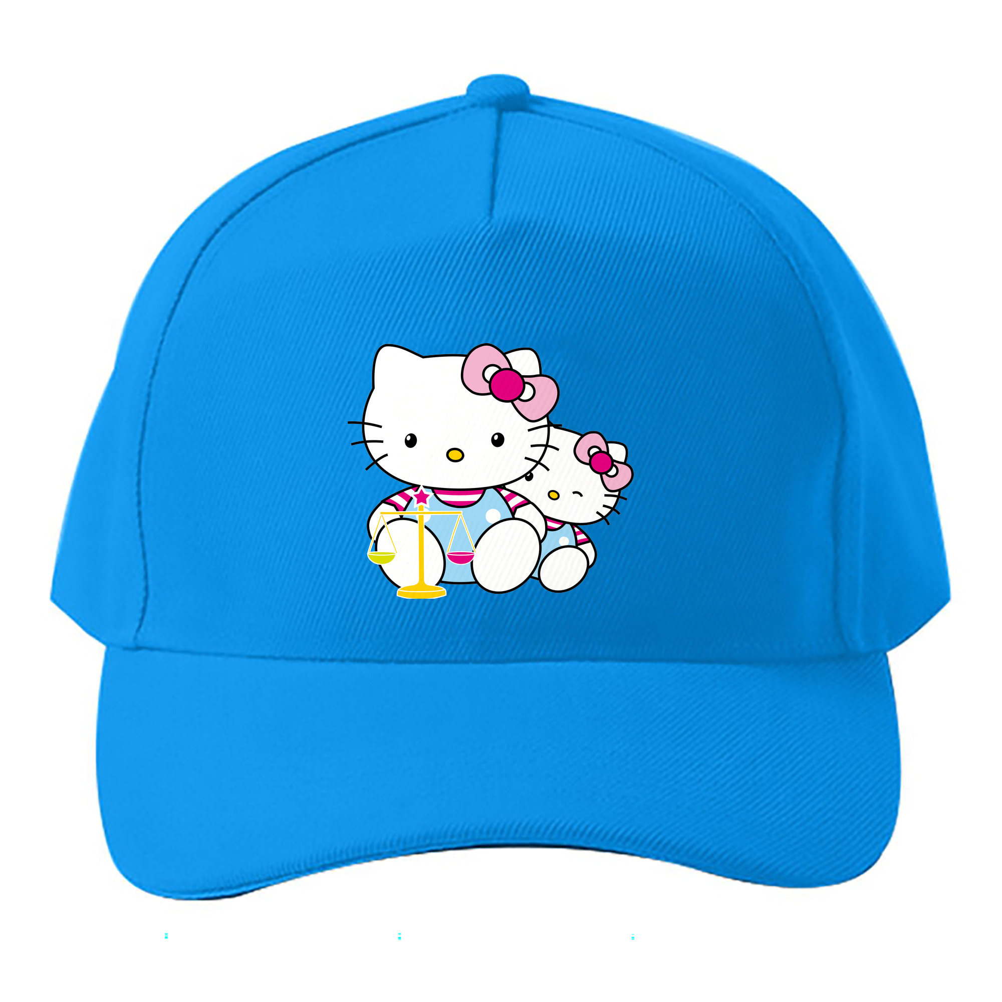 （画像用） Hello Kitty ハローキティ ベースボールキャップ 綿100％ 男女兼用 帽子 スポーツ